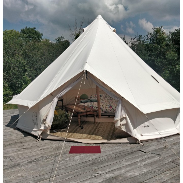 Bell tents & Pitches on Regenerative Farm Coop - UK