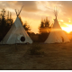 Tipi stay at Eco-Community - ES